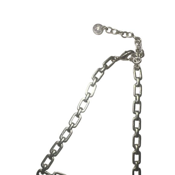 Vtg Stella & Dot Twilight Fringe Necklace old money feminine green Workwear Boho - Picture 13 of 14